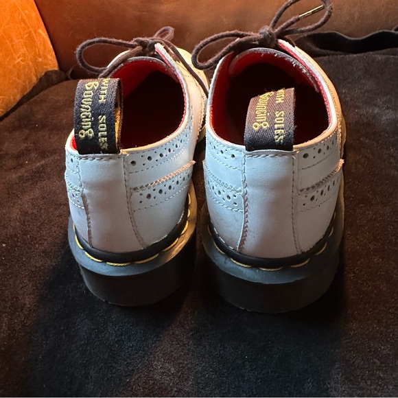 Rare Dr. Martens Doc Marten Joyce red heart brogue Oxford lace up EUR 38 US 7 - Picture 8 of 14